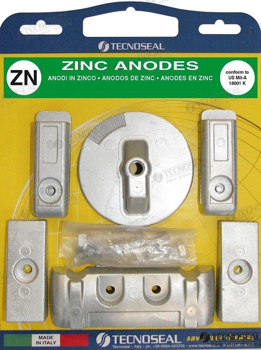 Kit Anodos Zinc Mercury Verado 6 Tecnoseal