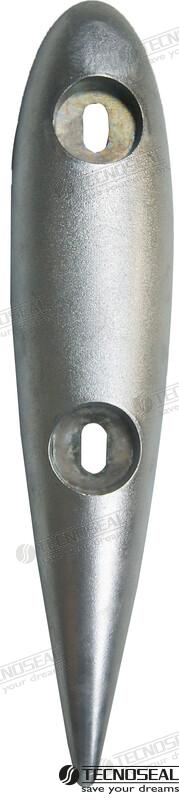 Anodo Naca 510X106X53 HC160 Tecnoseal