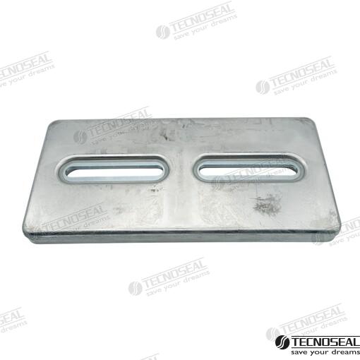 Anodo Placa Zinc Divers 305X152X25MM Tecnoseal