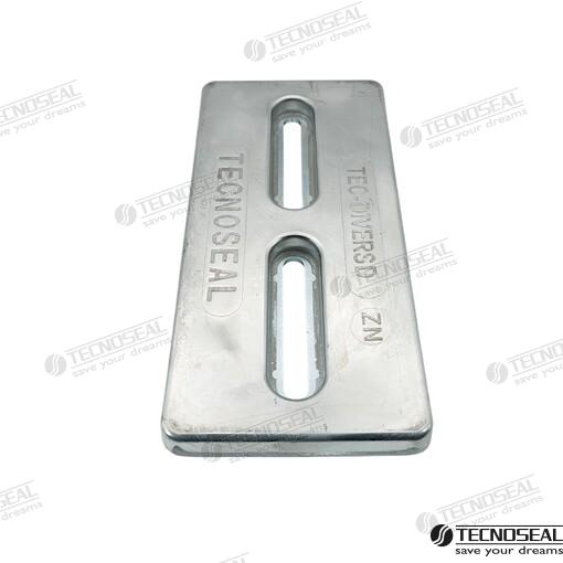 Anodo Placa Zinc Divers 305X152X25MM Tecnoseal