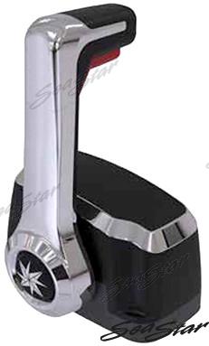 Mando Consola Cromado C/neutral Interloc Seastar-Dometic