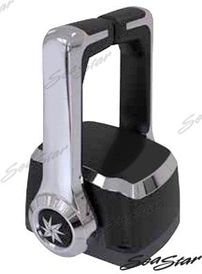 Mando Consola Doble Cromado Seastar-Dometic