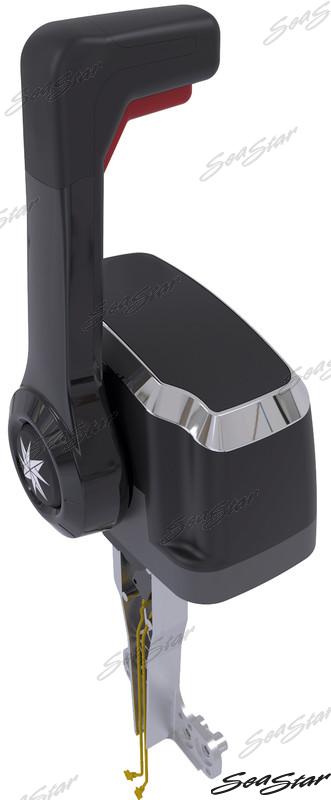Mando Consola Negro C/ Neutral Interlo Seastar-Dometic