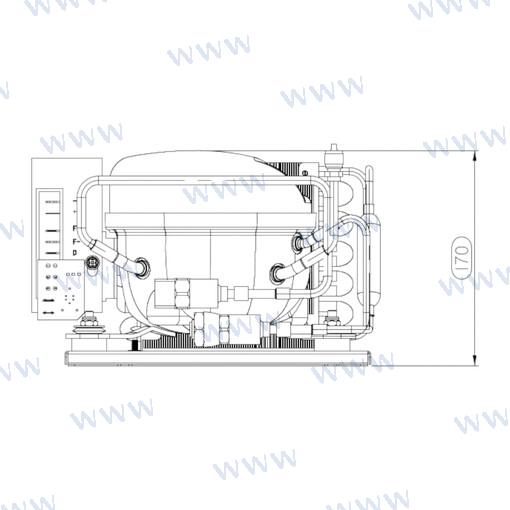 Unidad Refrigeración Ucs 80 Cube Uniqool