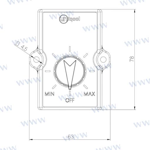 Termostato Manual Para Frigorífico Uniqool