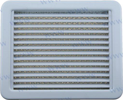 Rejilla Toma Aire Abs Blanca 10X10 Webasto