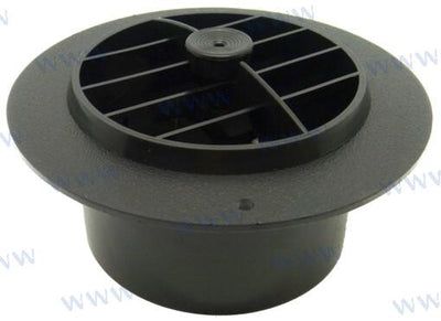 Rejilla Pvc Ajustable Negra Dim 100MM Webasto
