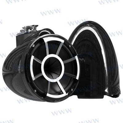 Altavoces Rev 10 W-x V2 Wake Negro-par Wet Sounds (Ref. WETREV10B-SXMV2)