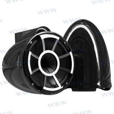 Altavoces Rev 10 W-x V2 Wake Negro-par Wet Sounds (Ref. WETREV10B-XV2)