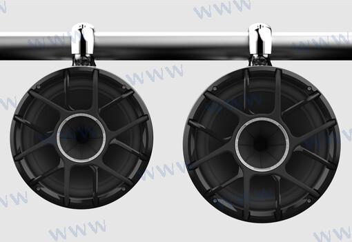 Rejillas Rev 12HDXS-B Negra-inox Wet Sounds