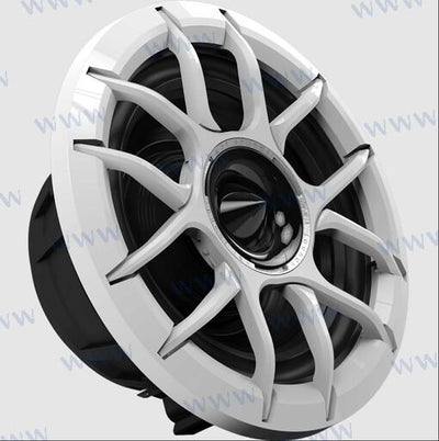 Altavoces Zero 6,5" Rejilla Sport Blanco Wet Sounds