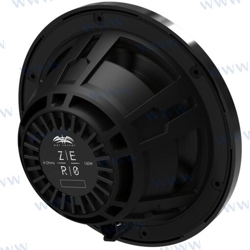 Altavoces Zero 8" Rejilla Sport Negro Wet Sounds