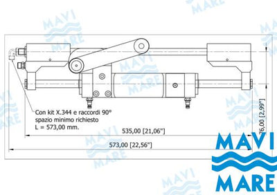Cilindro Evolution Para GF300B Mavi Mare