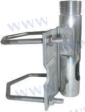 SOPORTE INOX PARA MASTIL-ABRAZADERA