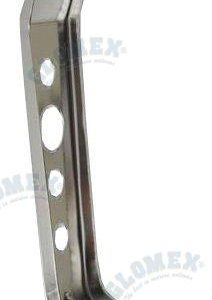 SOPORTE MASTIL EN INOXIDABLE EN "L" 90Âº