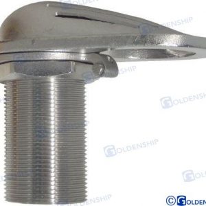 TOMA C/PASACASCOS 3/8" INOX