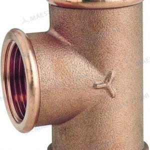 RACOR T BRONCE 3/4"