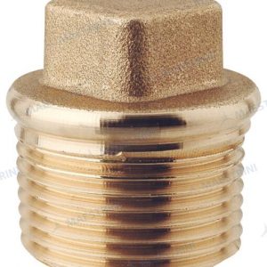 TAPON ROSCA CUADRADA 1/2'' M. LATON CR