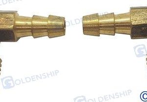 RACOR 90Âº NPT 1/4 X 1/4"  (PACK DE 2)