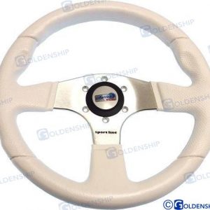 VOLANTE ATLANTIC 330 MM. BLANCO