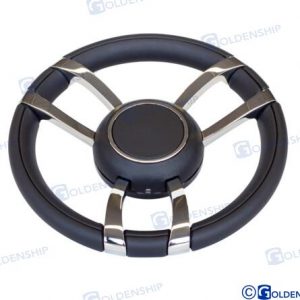 VOLANTE PIEL MOD. 701A  350 MM NEGRO