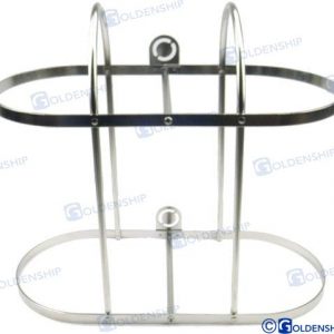 SOPORTE 2 DEFENSAS INOX 2X30 CM