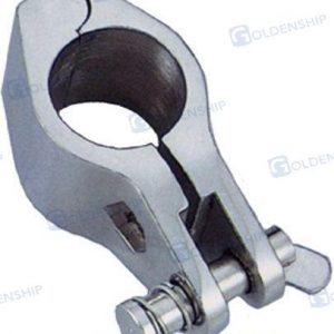 ABRAZADERA ABIERTA INOX  7/8" C/PASADOR