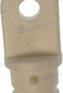TERMINAL MACHO  NYLON BLANCO 16 MM (2)