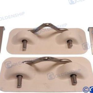 SOPORTE NEUMATICA BLANCO PVC