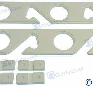 SOPORTE 4 CAÃ‘AS  400X73X12