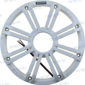 REJILLA SUBWOOFER CON LED BLANCO