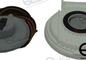 PULSADOR DE PIE DOWN 900D BLANCO