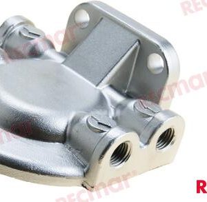 SOPORTE FILTRO ACERO INOX 1/4" ROSCA