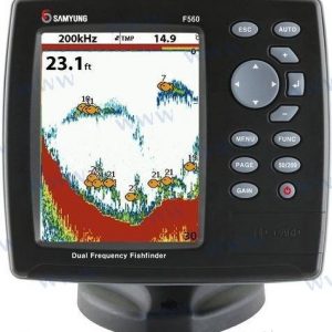SAMYUNG F560. DISPLAY COLOR 5,6". SONDA 